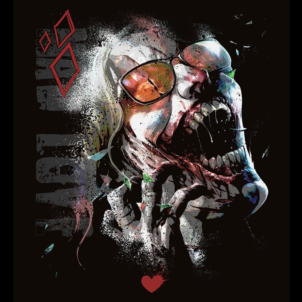 Batman Harley Quinn Insane Forge Tee