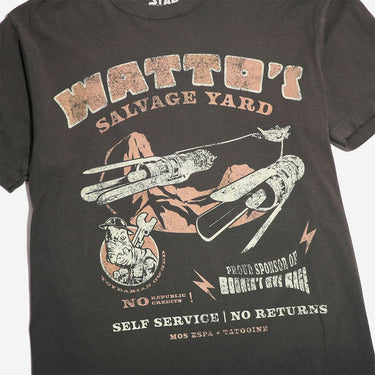 Watto's Salvage Yard Vintage Soft Tee - Heroes & Villains-Star Wars-T-Shirt