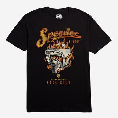 Star Wars Speeder Bike Flames Tee