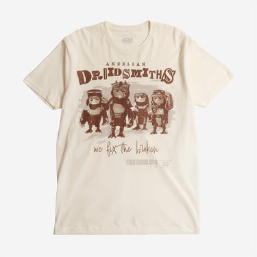 The Anzellan Droidsmiths Poster Classic Comfort Tee - Heroes & Villains-Star Wars-T-Shirt