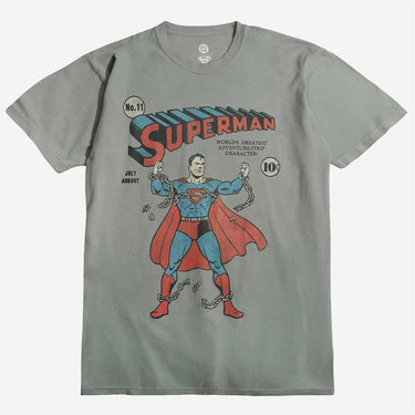 Superman Issue 11 Vintage Soft Tee - Heroes & Villains-DC Comics-T-Shirt
