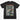 Black t-shirt with Superman graphic and 'Action Comics' cover design on a white background