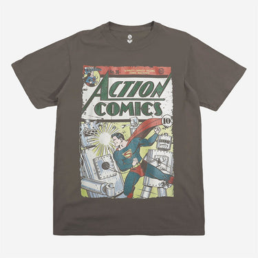 Superman Issue 36 Vintage Soft Tee - Heroes & Villains-DC Comics-T-Shirt
