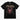 Black Star Wars t-shirt with 'Darth Maul' designon a white background