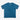 Blue athletic t-shirt with a fantastic four logo on the back against a white background