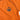 Orange shirt with a black Star Wars Rebel symbol on a white background