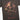 Brown-Black t-shirt with 'The Lord of the Rings' You Shall Not Pass graphic design on a white background
