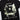 Black t-shirt with The Fellowship of the Ring poster image & 'The Lord of the Rings' graphic design in Katakana on a white background
