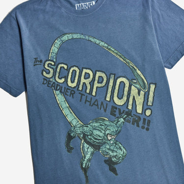 Scorpion Zine Vintage Soft Tee - Heroes & Villains-Marvel-T-Shirt