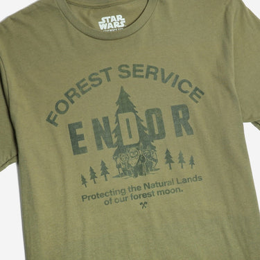 Endor Forest Service Classic Comfort Tee - Heroes & Villains-Star Wars-T-Shirt