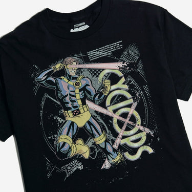 X-Men '97 Cyclops Retro Forge Heavyweight Boxy Tee - Heroes & Villains-Marvel-T-Shirt