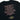 Black t-shirt with Text Mimicking the sound of the X-Men '97 TV Theme  on the back against a white background