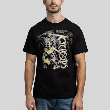 X-Men '97 Cyclops Retro Forge Heavyweight Boxy Tee - Heroes & Villains-Marvel-T-Shirt