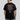Photo shows the back of a Black t-shirt with Text Mimicking the sound of the X-Men '97 TV Theme worn by a person, against a plain background