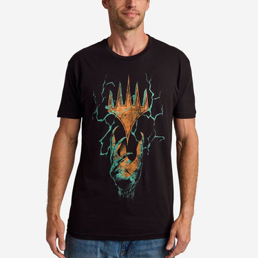 Holding the Magic Classic Comfort Tee - Heroes & Villains-Magic: The Gathering-T-Shirt
