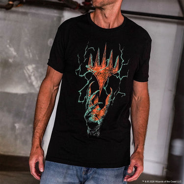 Holding the Magic Classic Comfort Tee - Heroes & Villains-Magic: The Gathering-T-Shirt