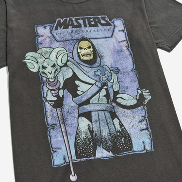 Charcoal Grey T-Shirt with Graphic of Skeletor from Masters Of The Universe Animated Series