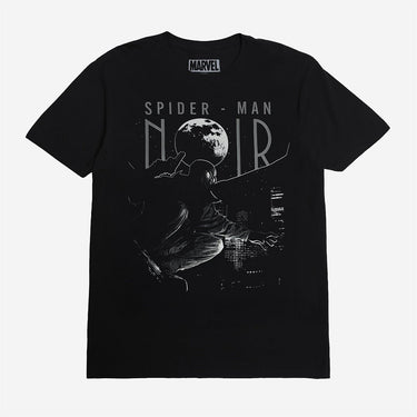 Spider Noir Skyline Classic Comfort Tee - Heroes & Villains-Marvel-T-Shirt