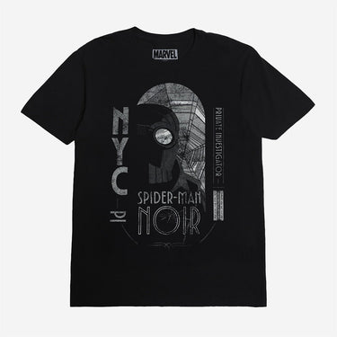 Spider Noir NYC Classic Comfort Tee - Heroes & Villains-Marvel-T-Shirt