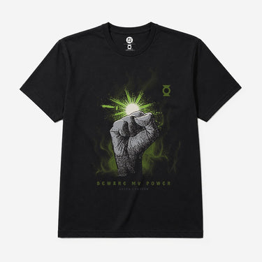 Green Lantern Beware My Power Classic Comfort Tee - Heroes & Villains-DC Comics-T-Shirt
