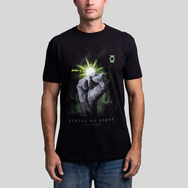 Green Lantern Beware My Power Classic Comfort Tee - Heroes & Villains-DC Comics-T-Shirt