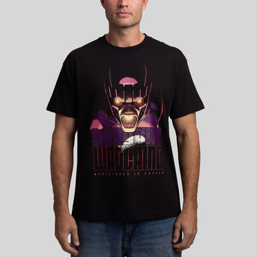 Sentinel Watching Heavyweight Boxy Tee - Heroes & Villains-Marvel-T-Shirt