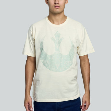Rebel Starbird Zine Vintage Soft Tee - Heroes & Villains-Star Wars-T-Shirt