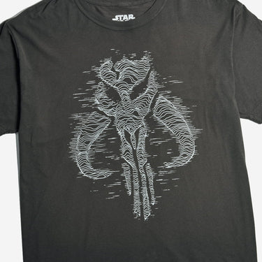 Mandalorian Crest Zine Vintage Soft Tee - Heroes & Villains-Star Wars-T-Shirt