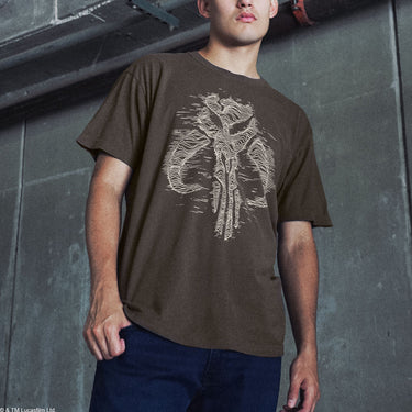 Mandalorian Crest Vintage Soft Tee