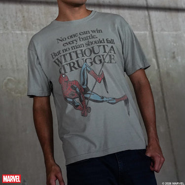 Spider-Man Wall Crawl Zine Vintage Soft Tee - Heroes & Villains-Marvel-T-Shirt