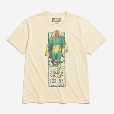 Vision Let The Game Begin Vintage Soft Tee - Heroes & Villains-Marvel-T-Shirt