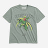 Vision Flying Pose Vintage Soft Tee - Heroes & Villains-Marvel-T-Shirt