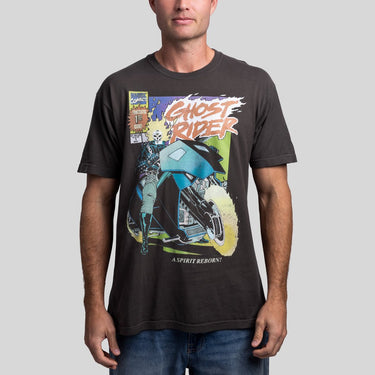 Ghost Rider Spirit Reborn Vintage Soft Tee - Heroes & Villains-Marvel-T-Shirt