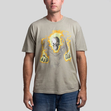 Ghost Rider Vintage Soft Tee - Heroes & Villains-Marvel-T-Shirt