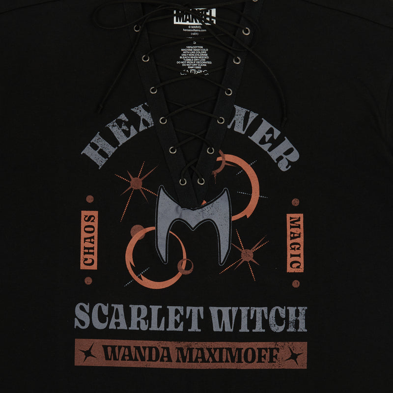 Scarlet Witch Lace Up Tee