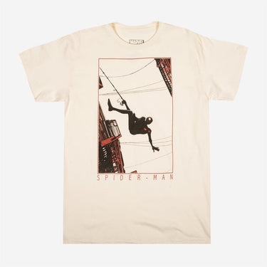Miles Morales Faded Art Classic Comfort Tee - Heroes & Villains-Marvel-T-Shirt