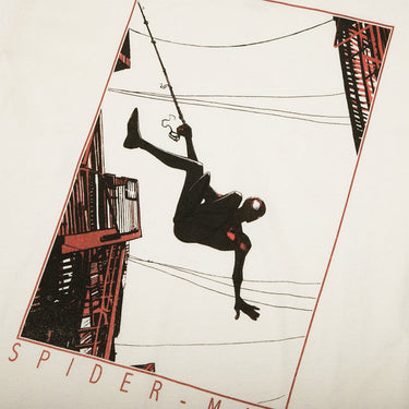 Miles Morales Faded Art Classic Comfort Tee - Heroes & Villains-Marvel-T-Shirt