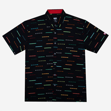 Marvel Comics Group Button-Down Shirt - Heroes & Villains-Marvel-Button-Down