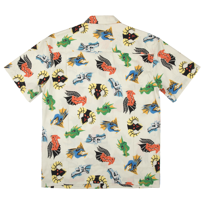 Chromatic Dragons All Over Print Button Down