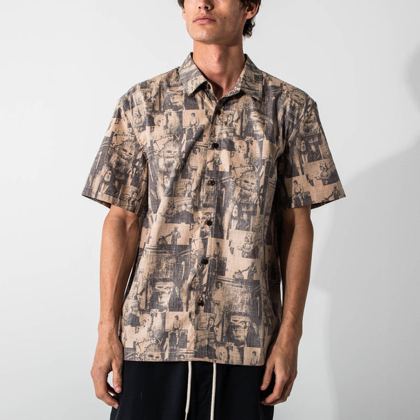 A New Hope All Over Film Print Button-Down Shirt