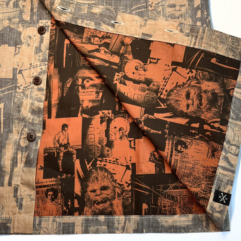 A New Hope All Over Film Print Button-Down Shirt