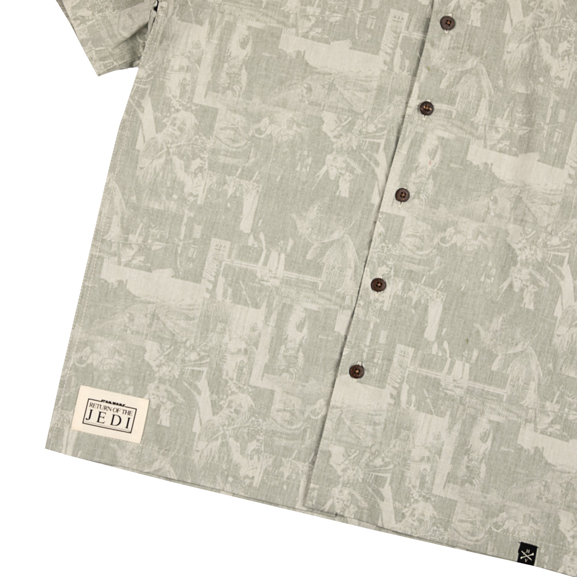 Return of the Jedi All Over Film Print Button-Down Shirt