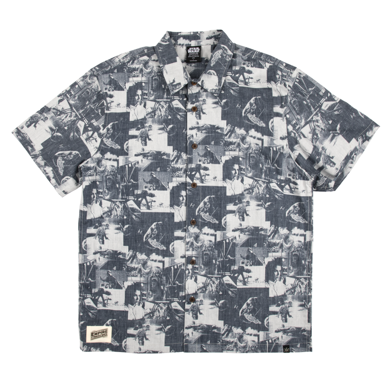 Empire Strikes Back All Over Film Print Button-Down Shirt