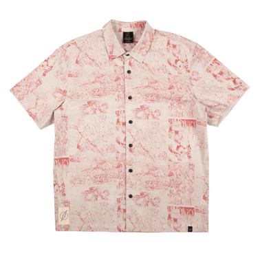 The Flash All Over Comic Print Button-Down Shirt