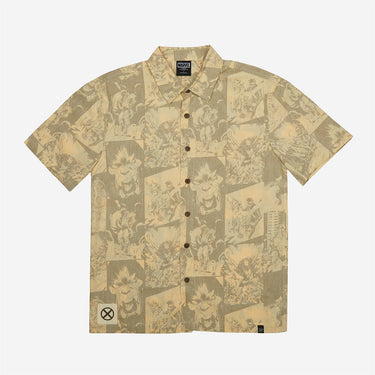 X-Men All Over Film Print Button-Down Shirt - Heroes & Villains-Marvel-Button-Down