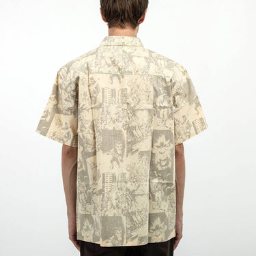 X-Men All Over Film Print Button-Down Shirt - Heroes & Villains-Marvel-Button-Down