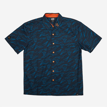 Ahsoka Tonal Button-Down Shirt - Heroes & Villains-Star Wars-Button-Down