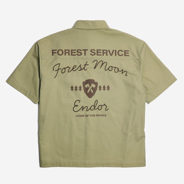 Endor Forest Ranger Chainstitch Work Shirt - Heroes & Villains-Star Wars-Button-Down