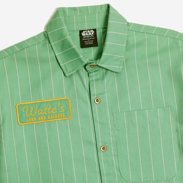 Watto's Mechanic Chainstitch Work Shirt - Heroes & Villains-Star Wars-Button-Down