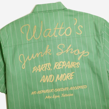 Watto's Mechanic Chainstitch Work Shirt - Heroes & Villains-Star Wars-Button-Down